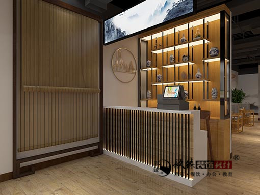 宁夏装修公司宁夏岁间火锅店设计,宁夏火锅店设计公司|推荐宁夏镹臻工装设计