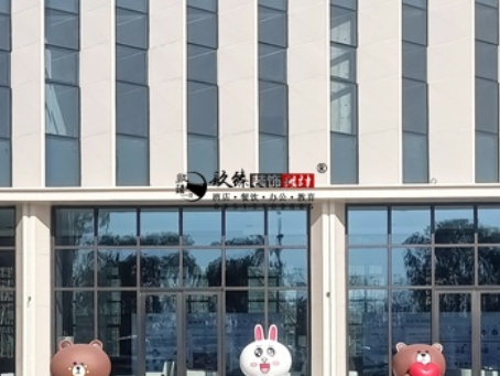 宁夏装修公司宁夏熙玉园售楼部大厅装修项目实景图分享
