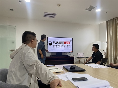 宁夏办公楼装修设计项目|镹臻设计