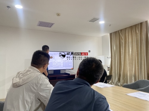 宁夏办公楼装修设计项目|镹臻设计