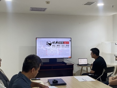 宁夏办公楼装修设计项目|镹臻设计