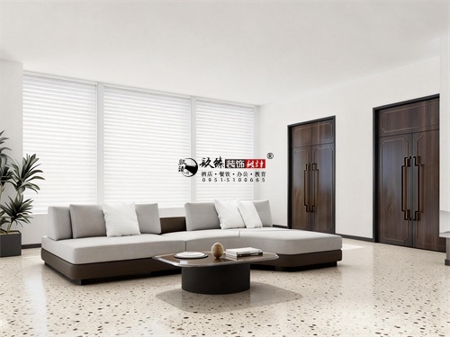 宁夏办公室装修设计项目|镹臻设计