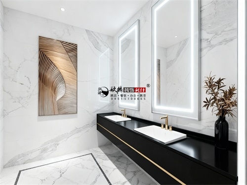 宁夏办公室装修设计项目|镹臻设计