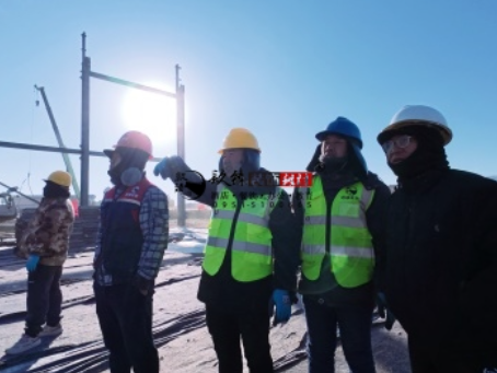 宁夏装修公司|宁夏启元办公楼展厅设计装修项目施工巡检