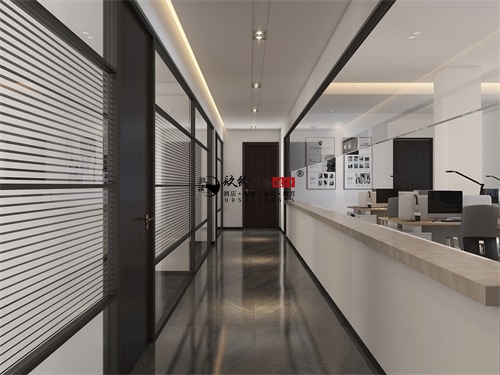 宁夏办公楼装修设计项目|镹臻设计